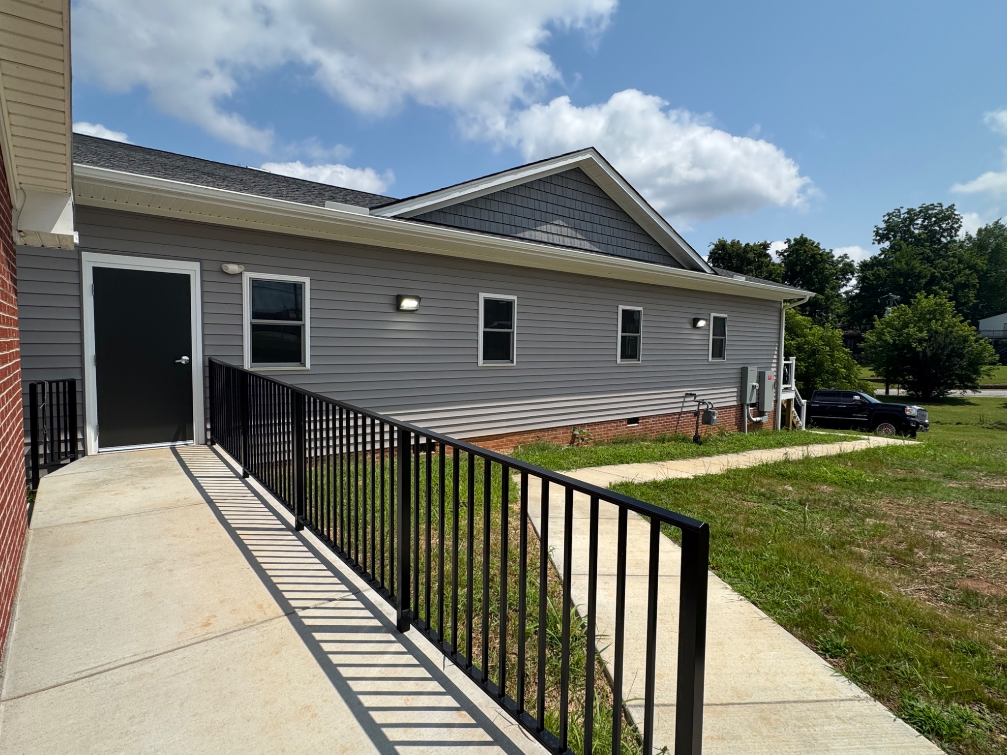 Completed 4,400 square foot addition exterior